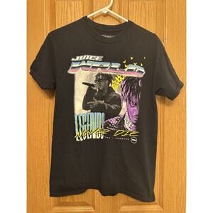JUICE WRLD Shirt Mens Medium Black Rap Tee Legends Never Die Graphic Hip Hop 999